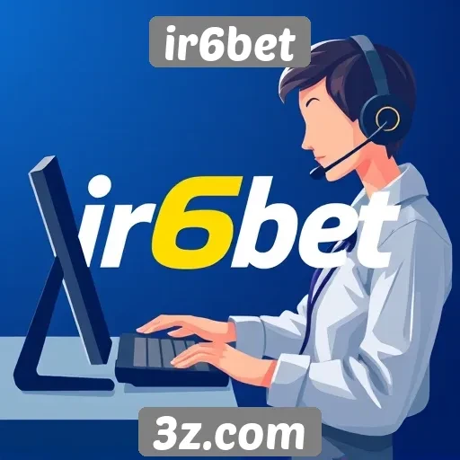 Suporte ao cliente no site ir6bet