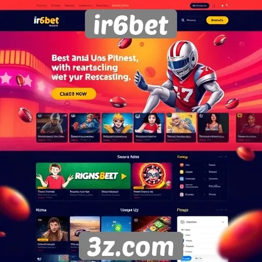 Experiência do usuário no design do site ir6bet