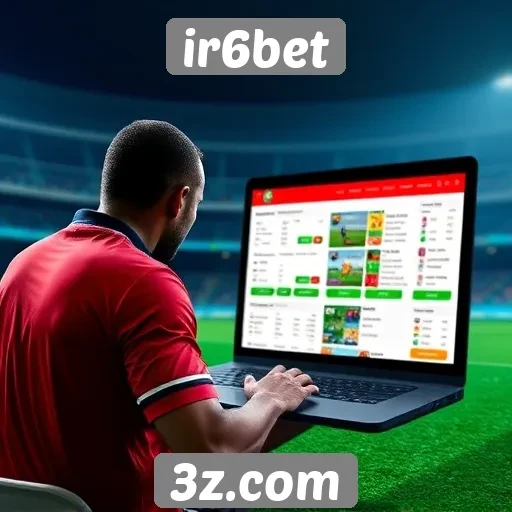 Análise da experiência de usuário no site ir6bet